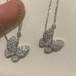 Pavé Butterfly Necklace