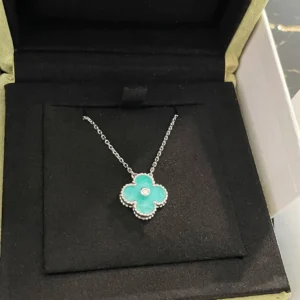 Turquoise Pavé Necklace