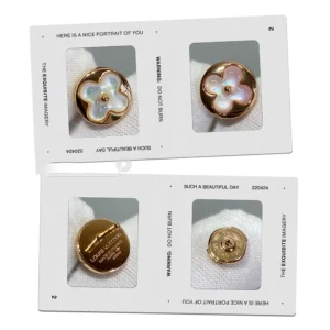 Pearl Four-Flower Earrings