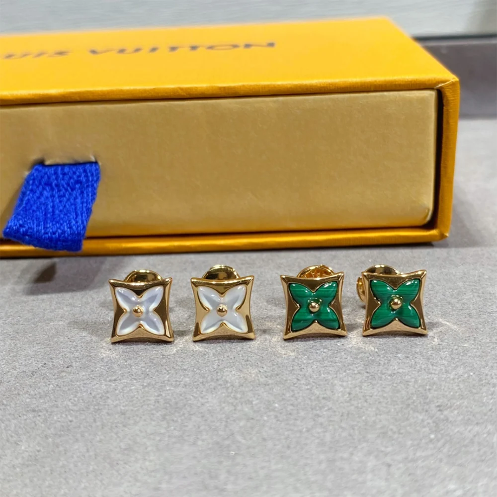 Four-Flower Earrings