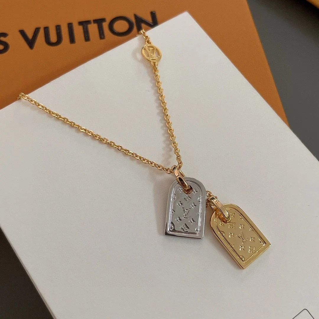 Dual Shield Pendant Necklace