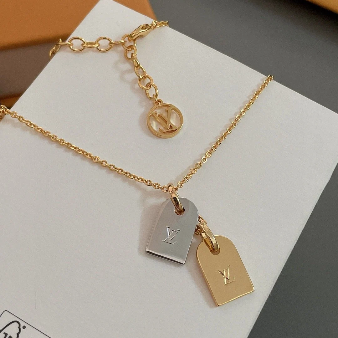 Dual Shield Pendant Necklace