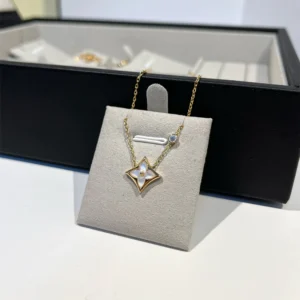Mother-of-Pearl Charm Necklace