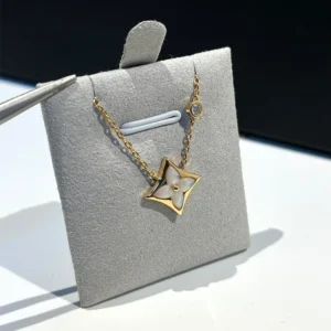 Mother-of-Pearl Charm Necklace