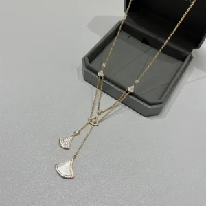 Fan Fringe Necklace