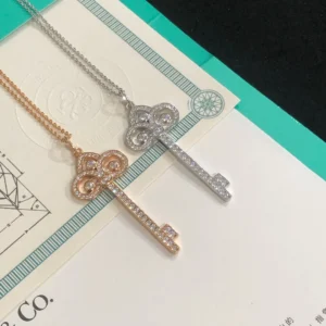 Iris Key Pendant Necklace
