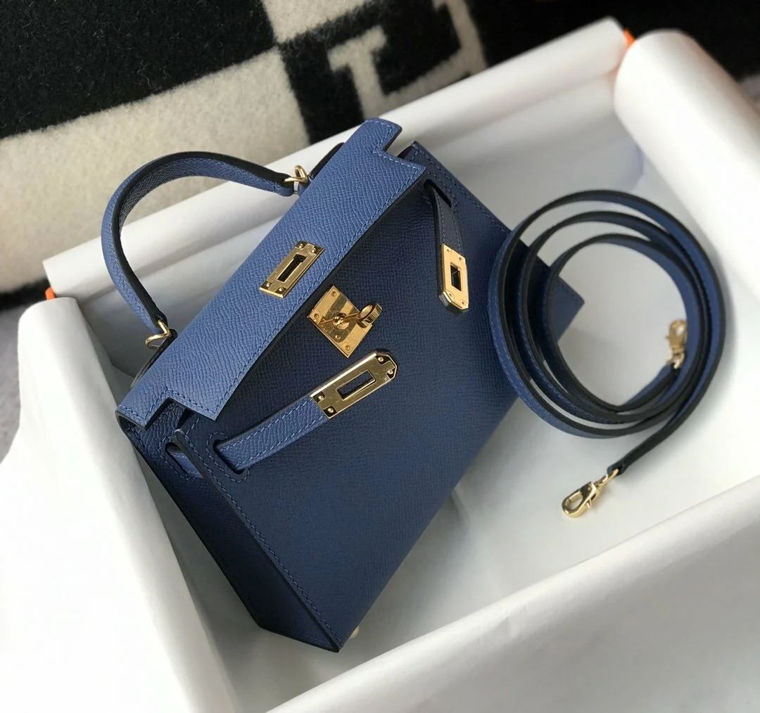 Auvrien 100053 Luxury Bag 19cm Blue