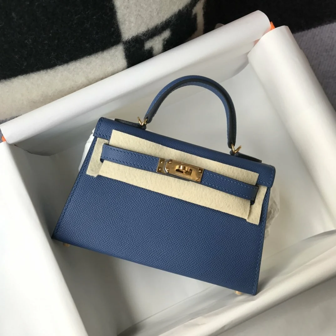 Auvrien 100053 Luxury Bag 19cm Blue