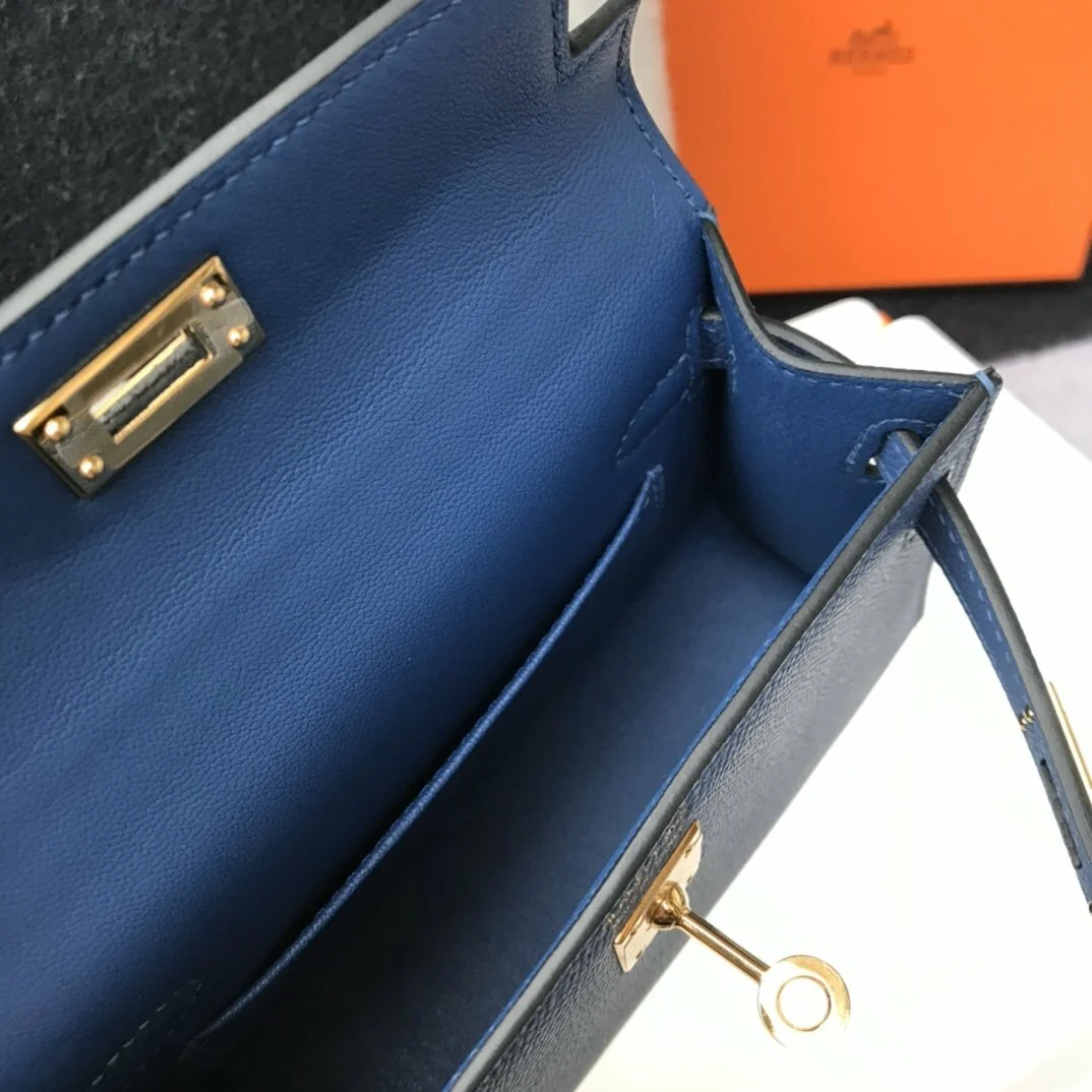 Auvrien 100053 Luxury Bag 19cm Blue