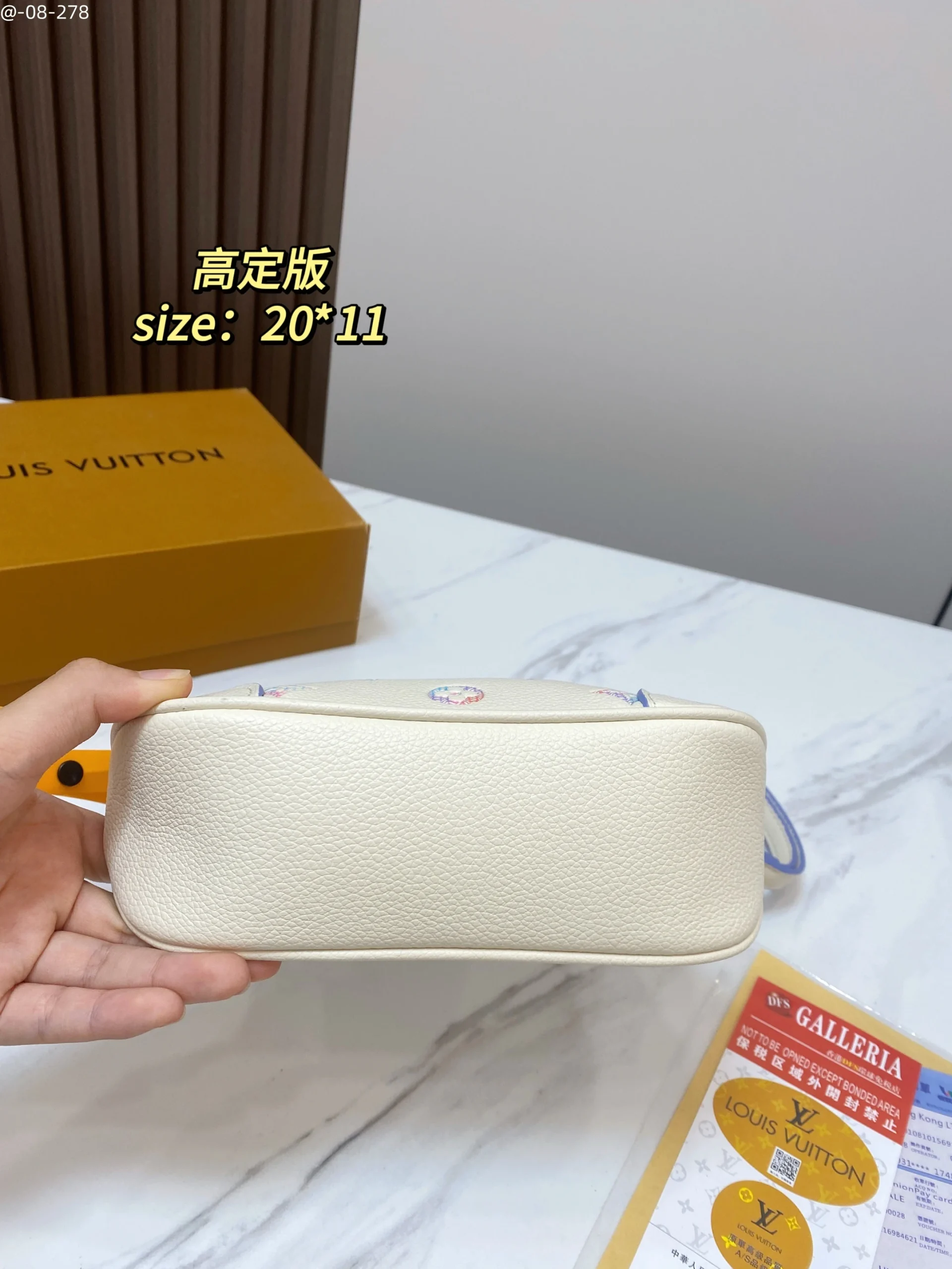 Farbverlauf Geprägt Croissant Schulter & Umhänge Tasche, Leder, 20 × 11 cm, 0,55 kg - Image 4